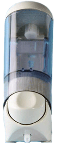 Flüssigseifendispenser 0.17 Liter Fassungsvermögen
weiss / transparent