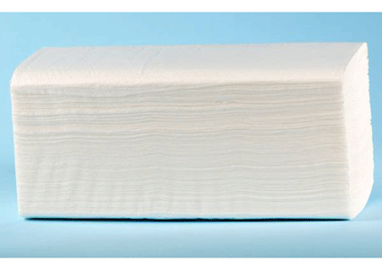Papierhandtücher high grade, 2-lagig, weiss
V-Falz 21.5x24 cm, Kart. 4000 Blatt