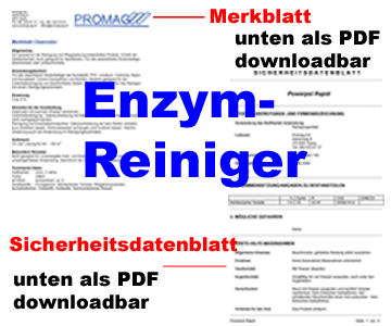 Sicherheitsdatenblatt Enzym Kleenrite
Klenz 02/2006