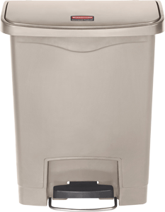 Slim Jim Abfallbehälter aus Kunststoff in Beige
30 Liter mit Pedal an der Breitseite 1883456