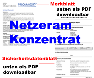 Sicherheitsdatenblatt Netzeram Konzentrat
09/2006