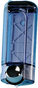 Flüssigseifendispenser 0.8 Liter Fassungsvermögen
Chrom / transparent