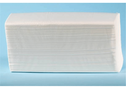 Papierhandtücher ZZ-Premium 2-lag. weiss 3600
Z-Falz 23.5x24 cm Kart. 3750 Blatt