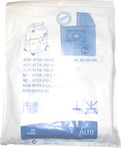 Papierstaubsack Attix 360-11 (Beutel zu 5 Stk)
