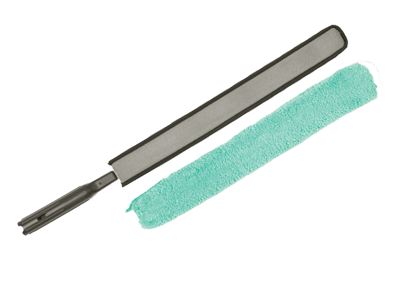 Hygen Flexibler Halter mit Microfaser-
Staubmop grün Q850-00