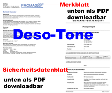 Sicherheitsdatenblatt Deso-Tone 04/15
